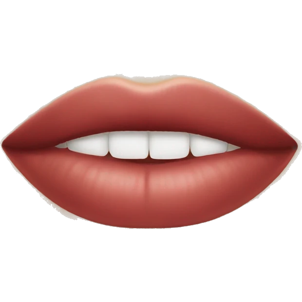 Lip filler emoji