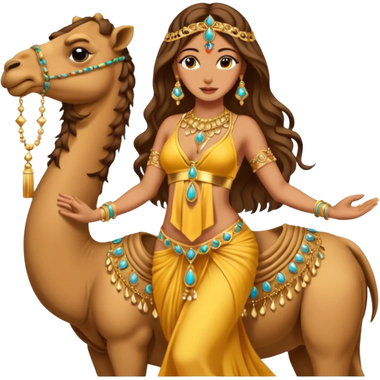 belydancer camel emoji