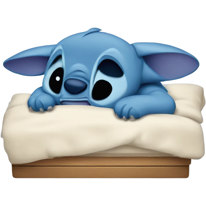 Stitch Disney sleping emoji