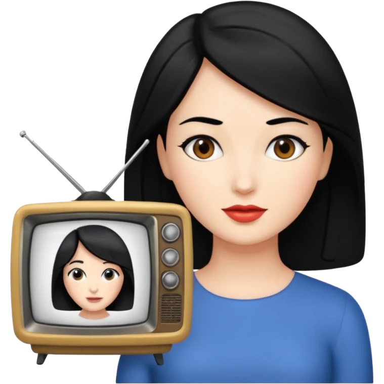 TV woman from Skividi toilet emoji