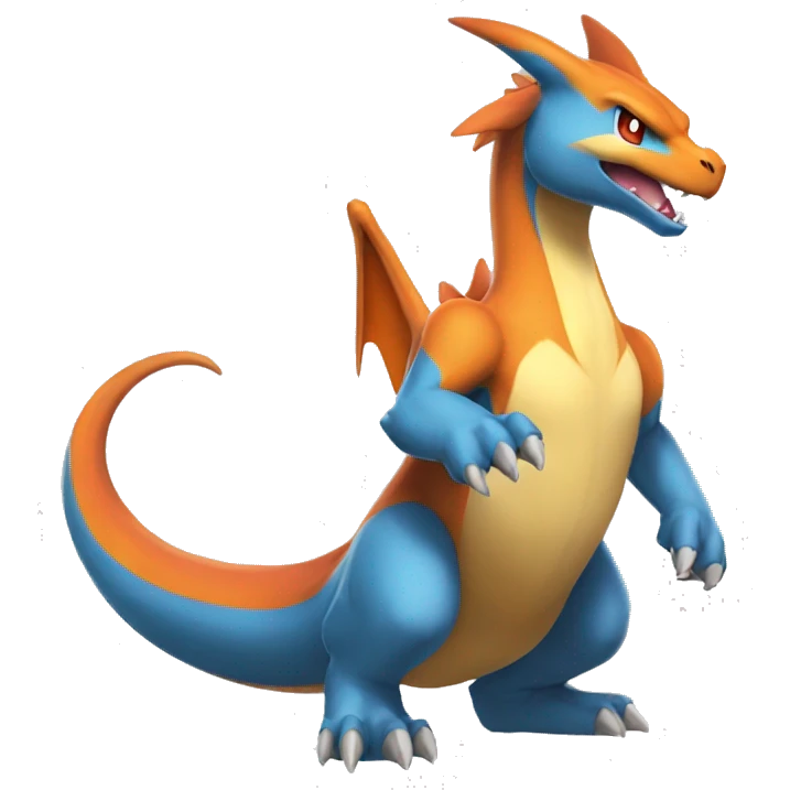 Quilava-Charizard full body emoji