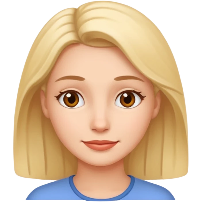A thoughtful woman emoji