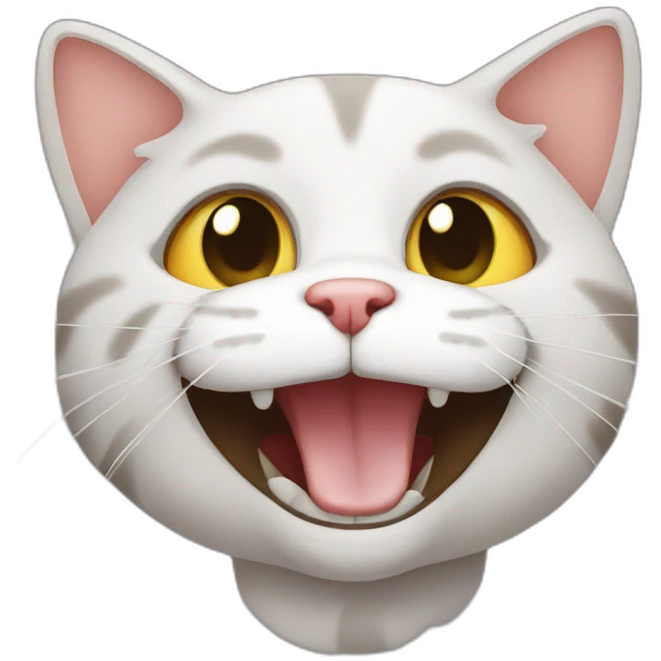 Cat smiley emoji