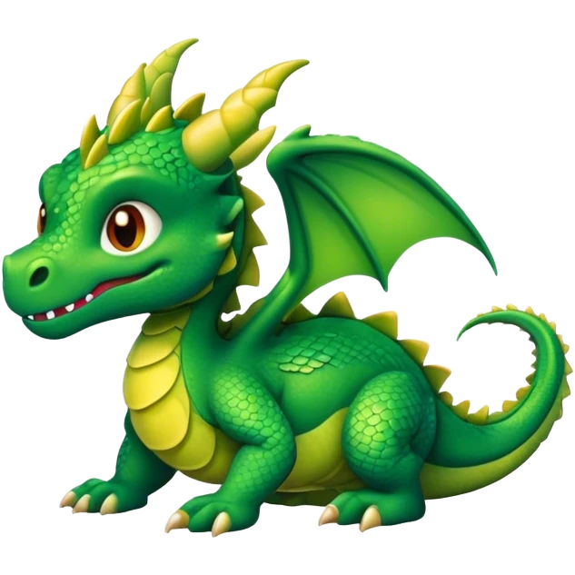 Cute dragon emoji