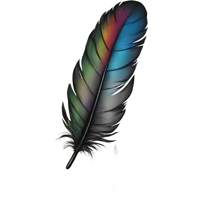 feather and ink emoji