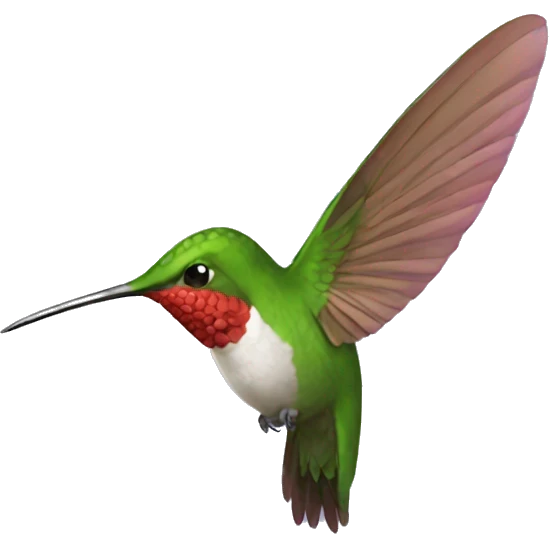 hummingbird emoji