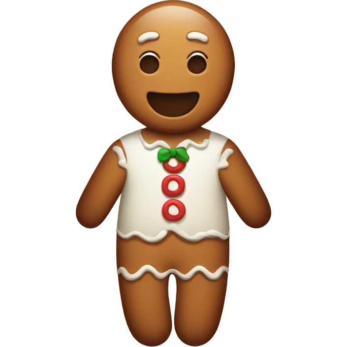 Gingerbread Man emoji