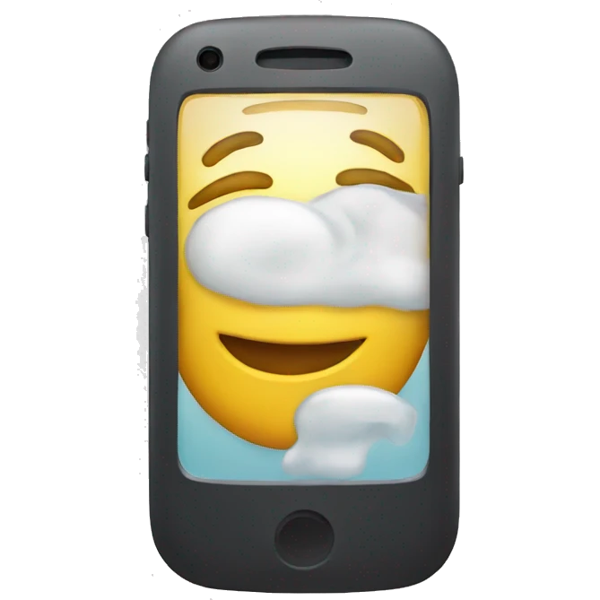 tap on phone emoji