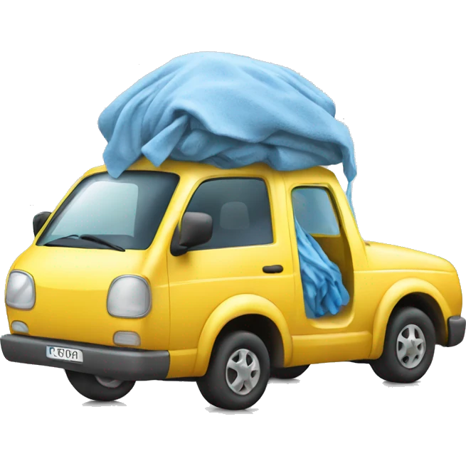 Washing car emoji