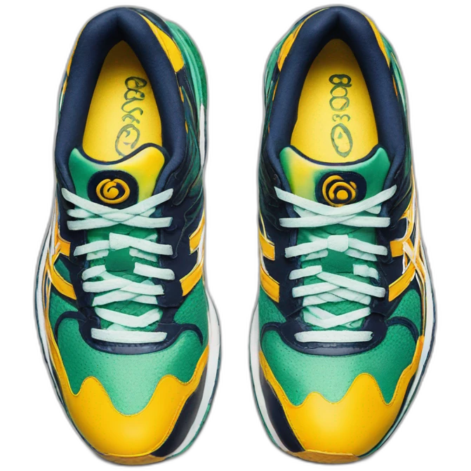 ASICS gel nyc emoji