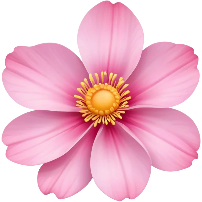 pink flower emoji