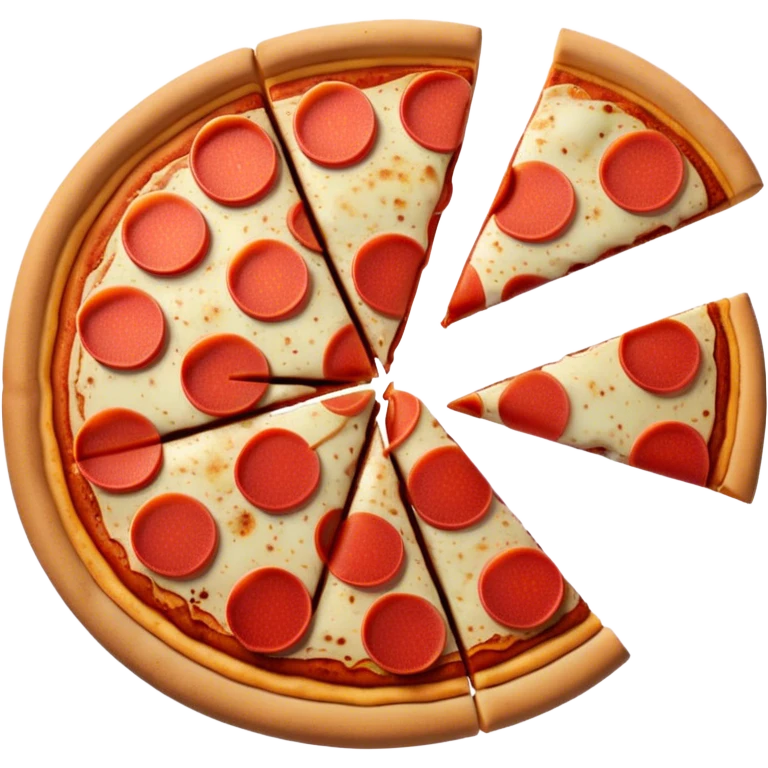 apple pizza an apple slices on a pizza  only a few apple slices emoji