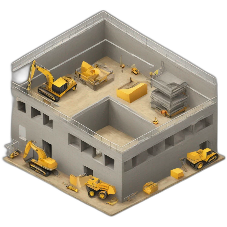 indoor construction site emoji