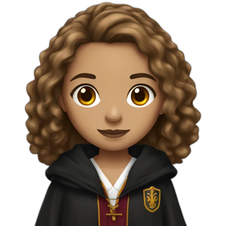 Hermione granger with robe emoji