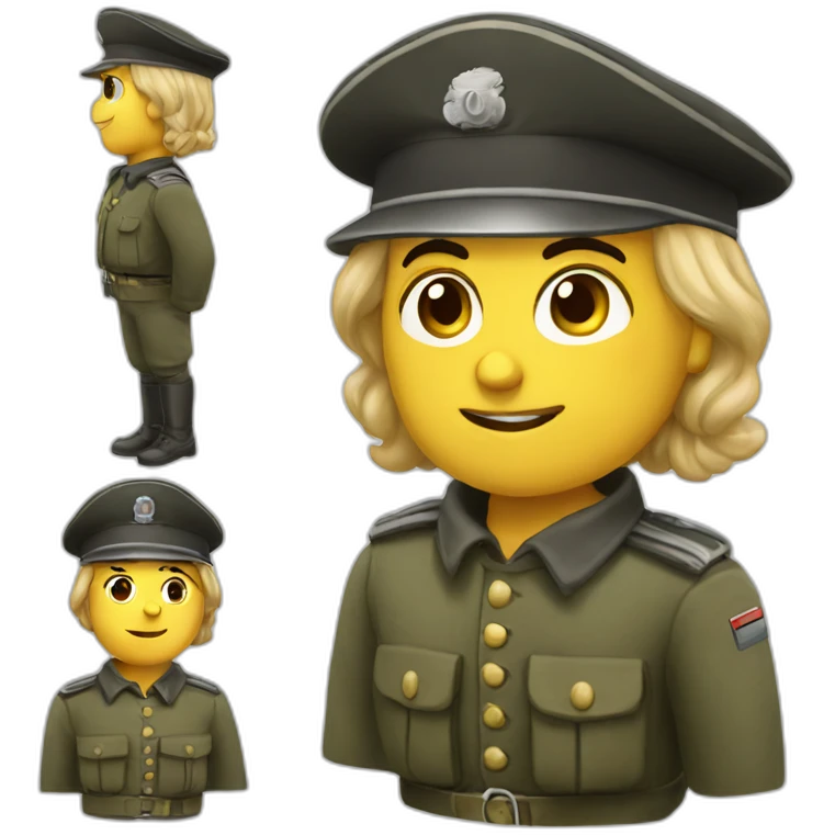 funny reich soldier emoji