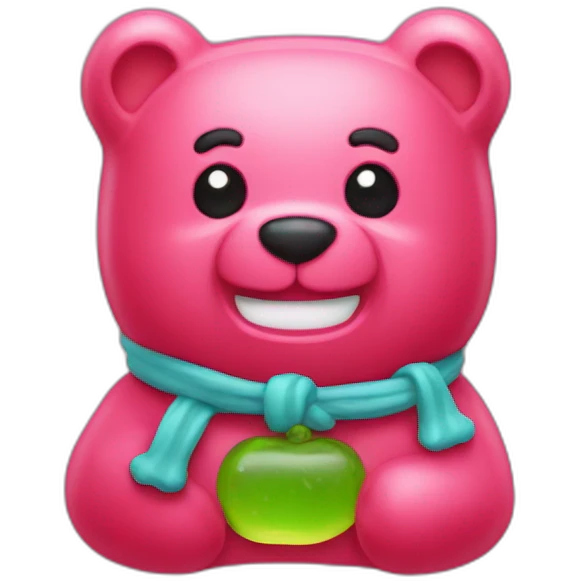 Gummy bear emoji