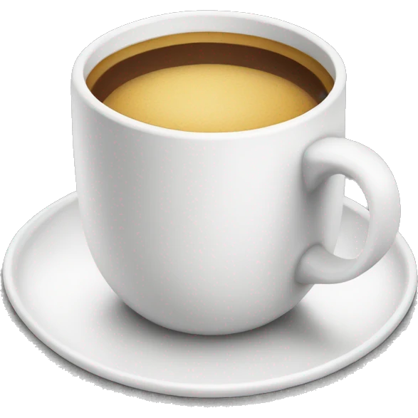 Double white cup emoji