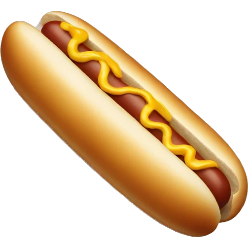 hot dog emoji