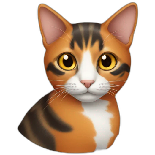 Cat naranja emoji