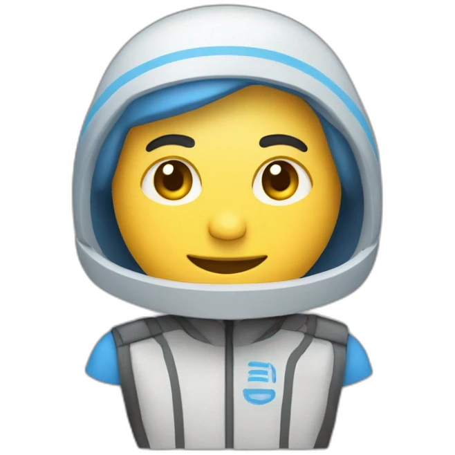 Un pc avec des lignes de code emoji