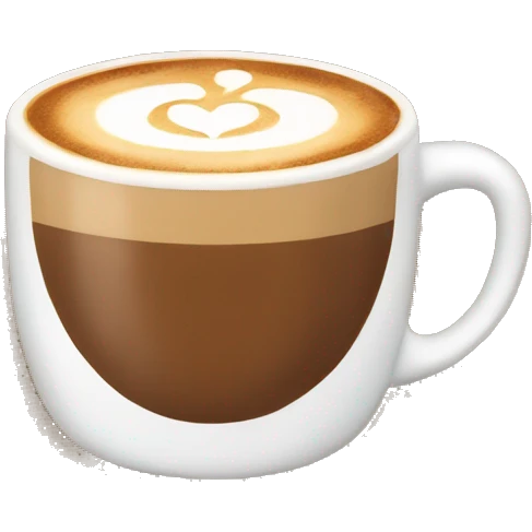 Brown Latte emoji