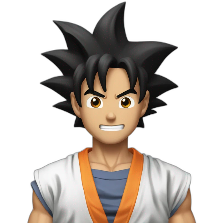 does goku clean nuts? emoji