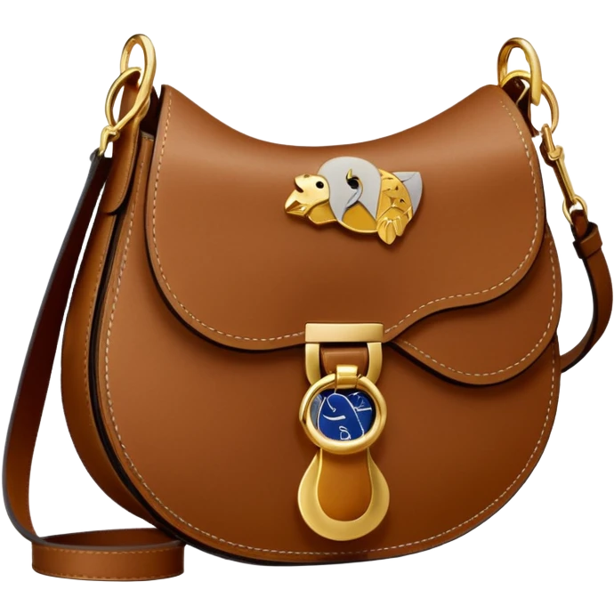 Dior's Designer Saddle Bag emoji