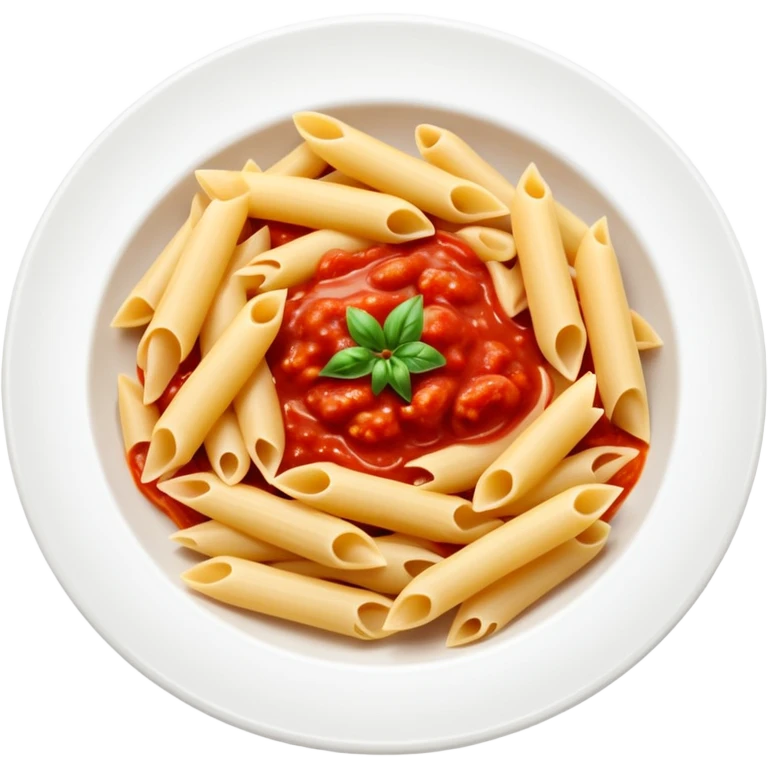 Penne Pasta with sauce  emoji