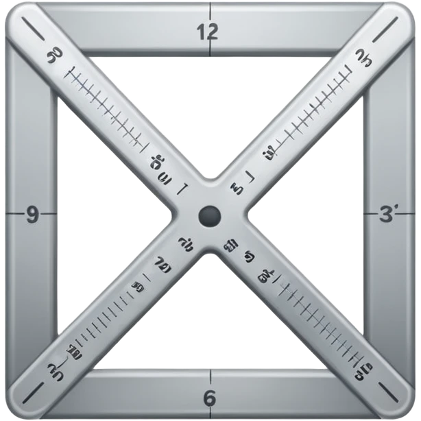 mac os icon crop ruler square intersected emoji