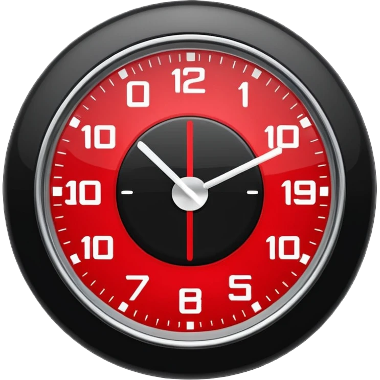 round twist timer with minute markings emoji