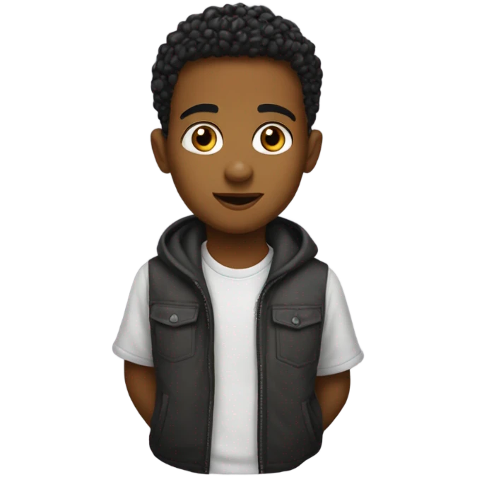Clueless boy Kingston emoji