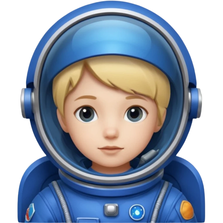 space child blue eqipmnet emoji