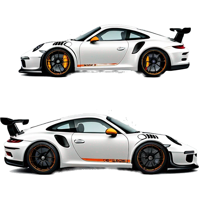 Posche 911 GT3 RS emoji