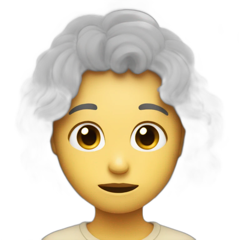 ☺, sad, blurry emoji
