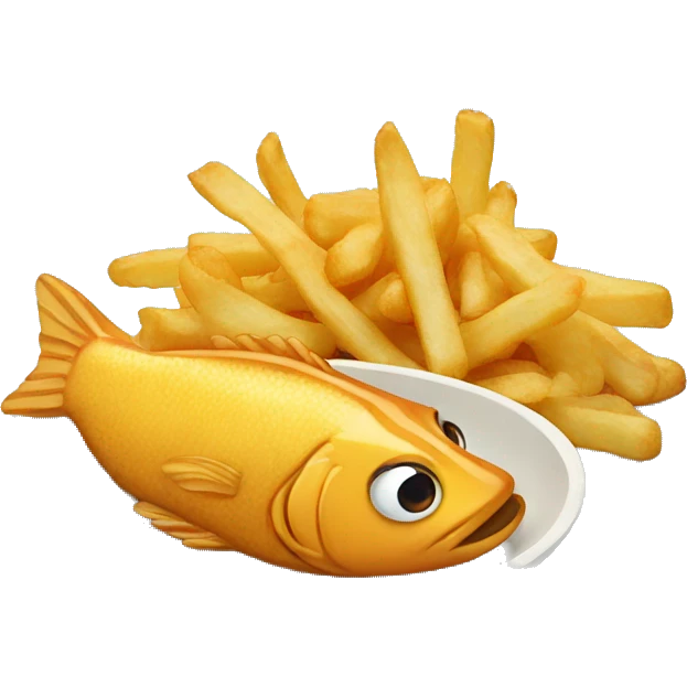 fish and chips  emoji