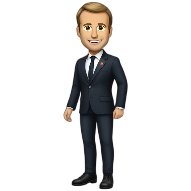 Gay Emmanuel Macron  emoji