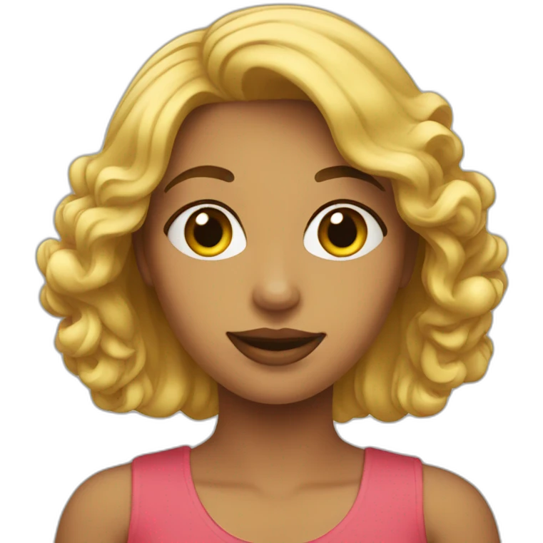 femme choqué emoji