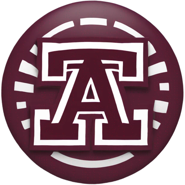 Texas A&M logo  emoji