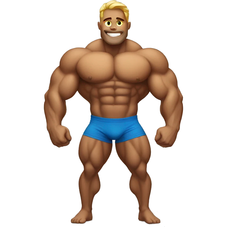 Body builder  emoji
