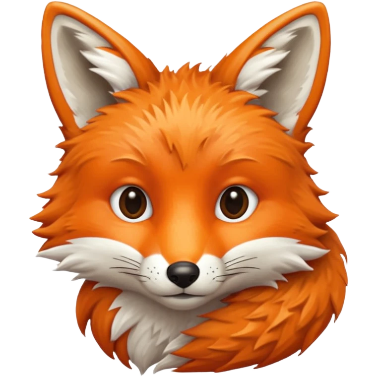 fox print emoji