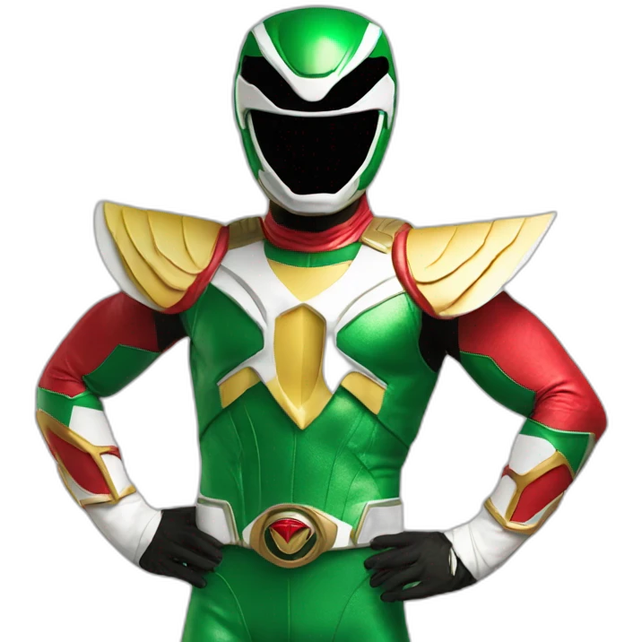 universe Power ranger full body emoji