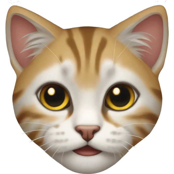 Кошка страшная emoji