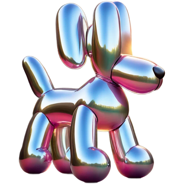 Balloon dog emoji