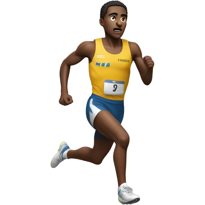 cross country athlete emoji
