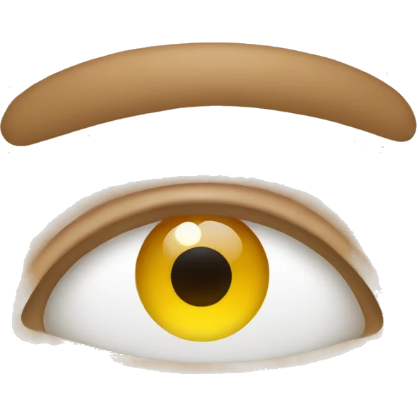 clear contacts people wear in eyes emoji