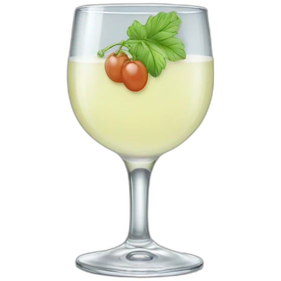 Pastis glass emoji