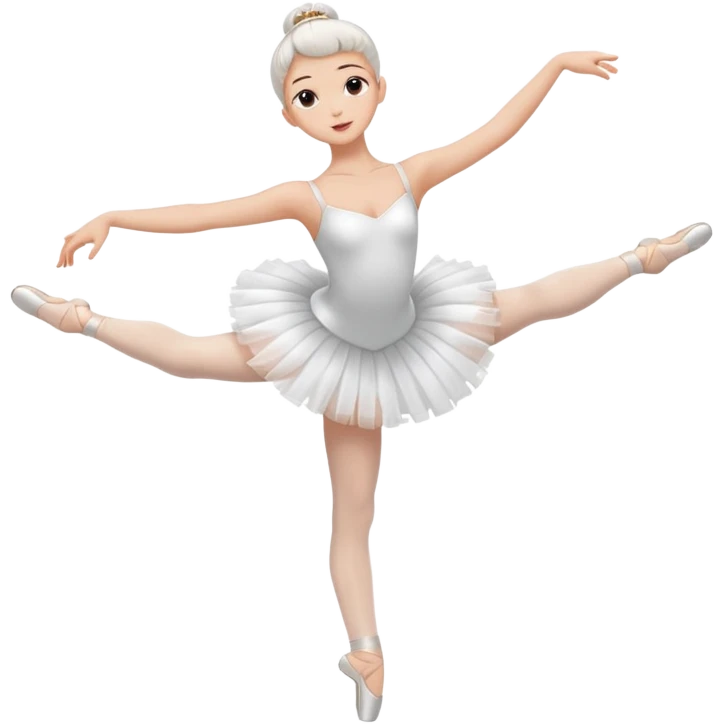 full body balet with tutu emoji