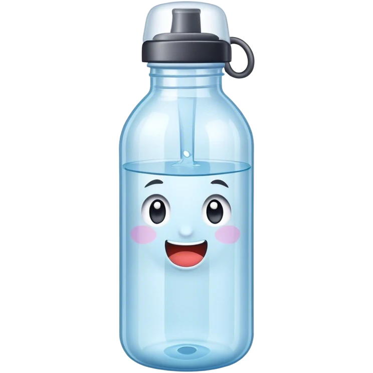 Water bottle emoji