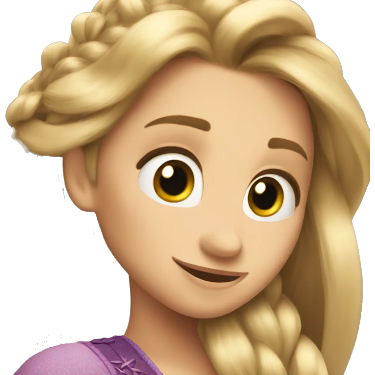 Rapunzel emoji