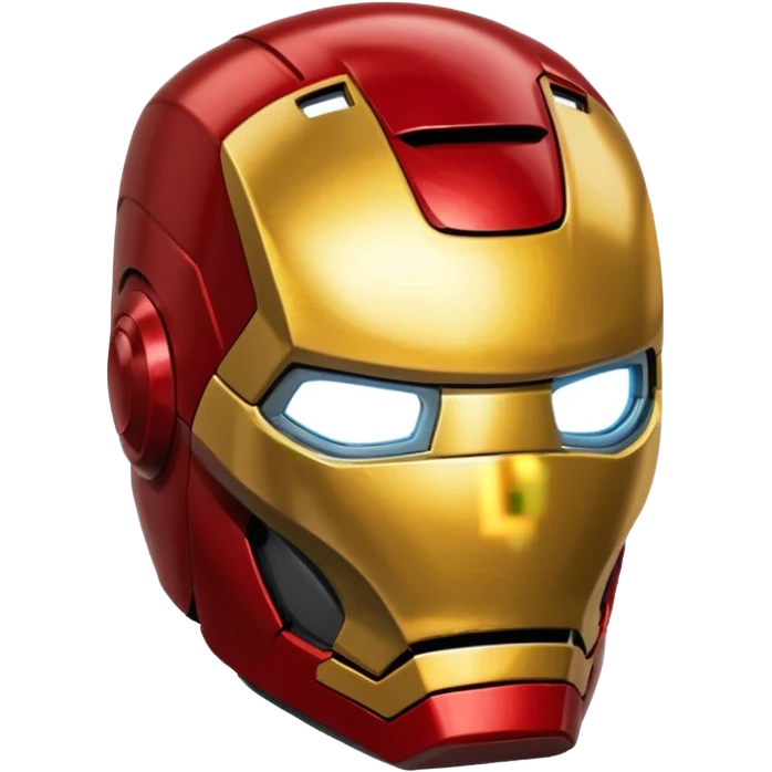 Iron man helmet  emoji